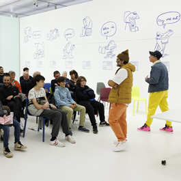 MUDAC - A chair and you « L’atelier du visiteur » © Céline Michel
